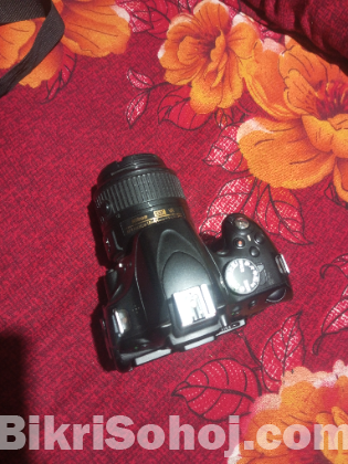 Nikon 5100d with kit lenc 18-55 mm